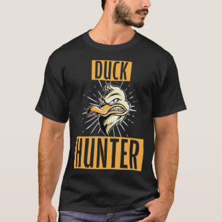 Funny Duck Hunter labrador Retriever Hund Print T-Shirt