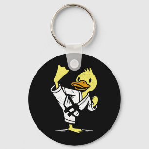Funny Duck Karate Martial Arts Memes Co. Schlüsselanhänger
