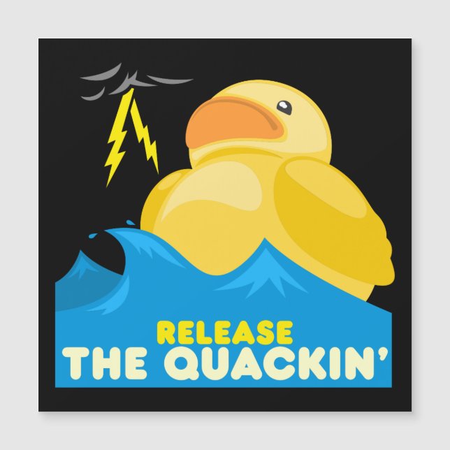 Funny Duck Magnetkarte (Vorderseite)