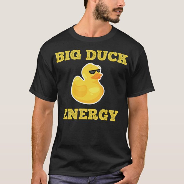 Funny Duck Meme Duck Pun Duck Joke Rasse schwarz  T-Shirt (Vorderseite)