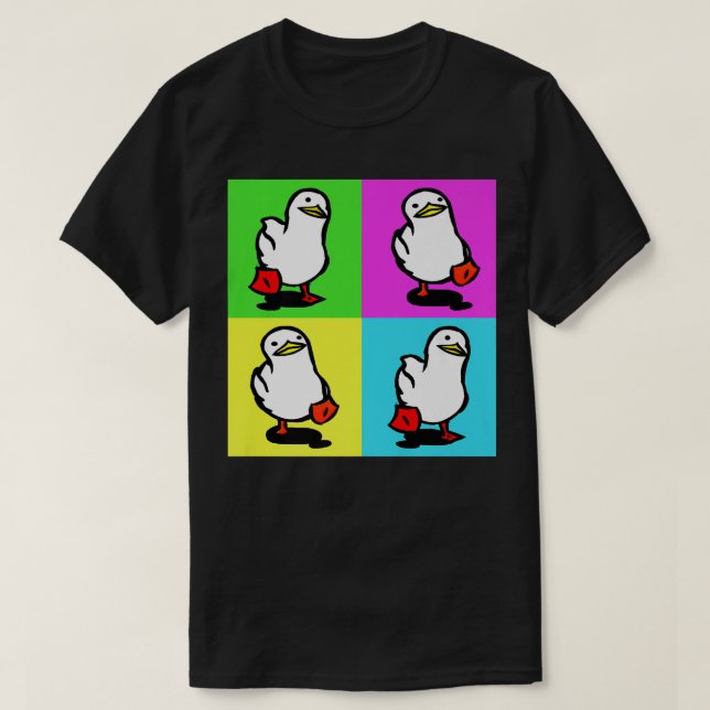 Funny Duck Meme for Men Funny Rubber Duck Lo T-Shirt (Design vorne)
