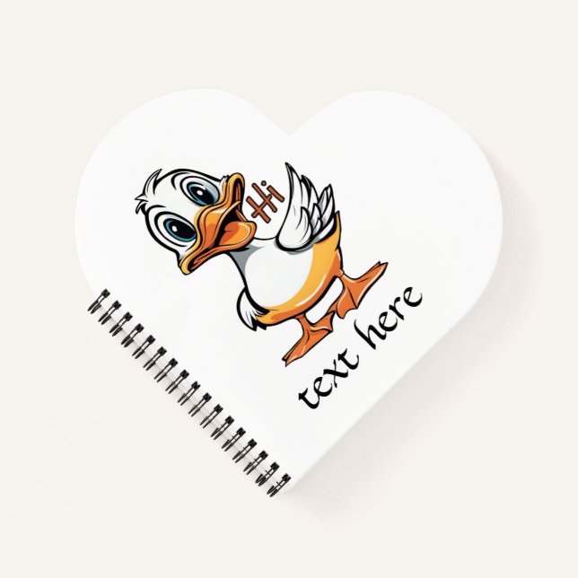 Funny Duck Notizbuch (Vorderseite)