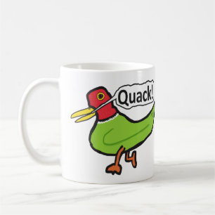 Funny Duck Quacking Kaffeetasse