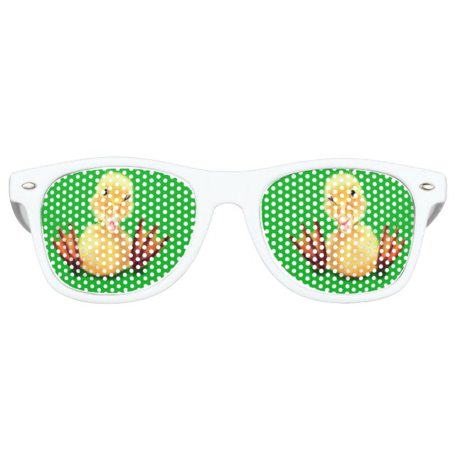 Funny Duck Sunglasses - Farbe auswählen Partybrille (Vorderseite)
