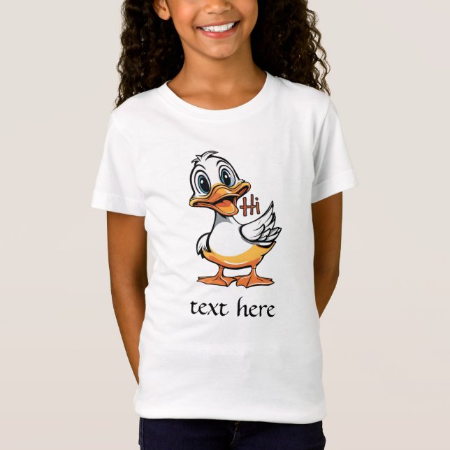 Funny Duck T-Shirt (Vorderseite)