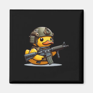 Funny Duck Tactical Rubber Duck Miliary Yellow Du Magnet