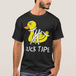 Funny Duck Tape Black Lab Welpe T-Shirt