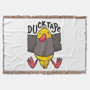 Funny Duck Tape Decke