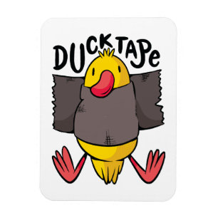 Funny Duck Tape Magnet