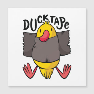 Funny Duck Tape Magnetkarte