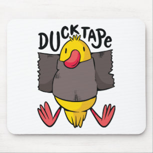 Funny Duck Tape Mousepad