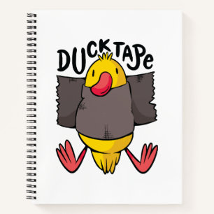 Funny Duck Tape Notizbuch