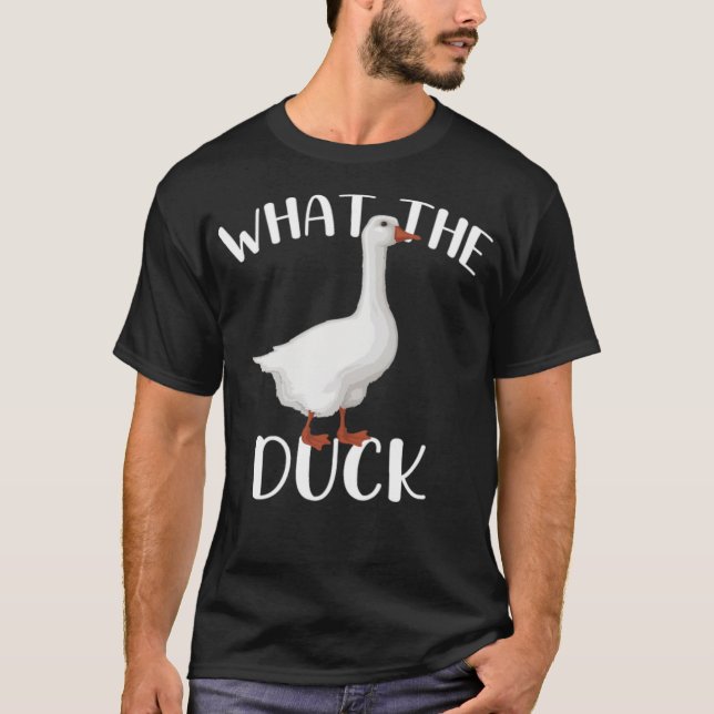 Funny Ducks Design Badezimmer T-Shirt (Vorderseite)