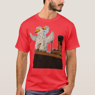 Funny Ducks Geese Pub Männer Männer Frauen Hübsche T-Shirt