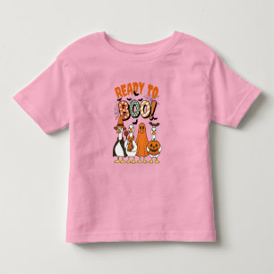 Funny Ducks Ready to Boo Halloween Kleinkind T-shirt