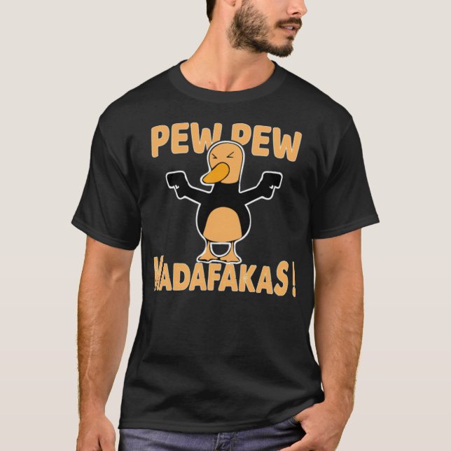 Funny ducs Madafakas Labradore Haustier T-Shirt (Vorderseite)