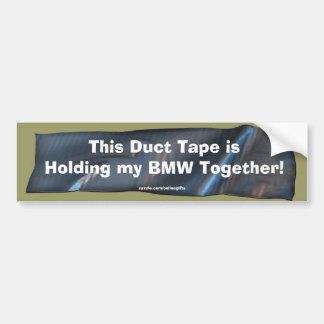 Funny Duct Tape Autoaufkleber für BMW Cars