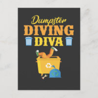 Funny Dumpster Diva Trash Lover
