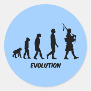 Funny Duvers Runder Aufkleber