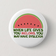 Funny Dyslexia Zitat Dyslexischer Spaß Watermelon