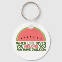Funny Dyslexia Zitat Dyslexischer Spaß Watermelon
