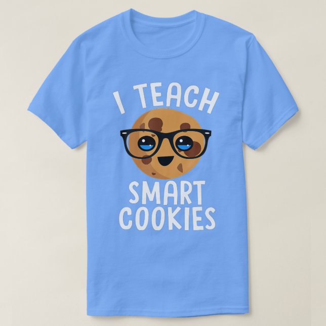 Funny eacher Gift I JACH SMAR COOKIES Niedlich Emo T-Shirt (Design vorne)