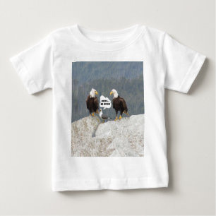 Funny Eagles und Seagull Baby T-shirt