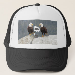 Funny Eagles und Seagull Truckerkappe