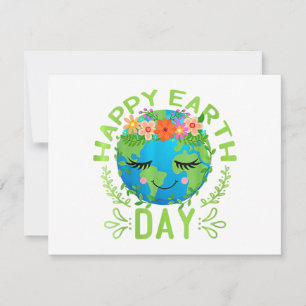 Funny Earth Day Zitat Earth Cool Happy Earth Day Einladung