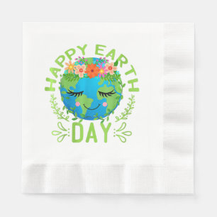 Funny Earth Day Zitat Earth Cool Happy Earth Day Serviette