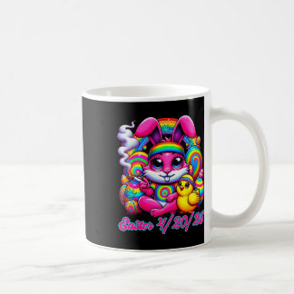 Funny Easter Bunny Chick Smoking  Kaffeetasse