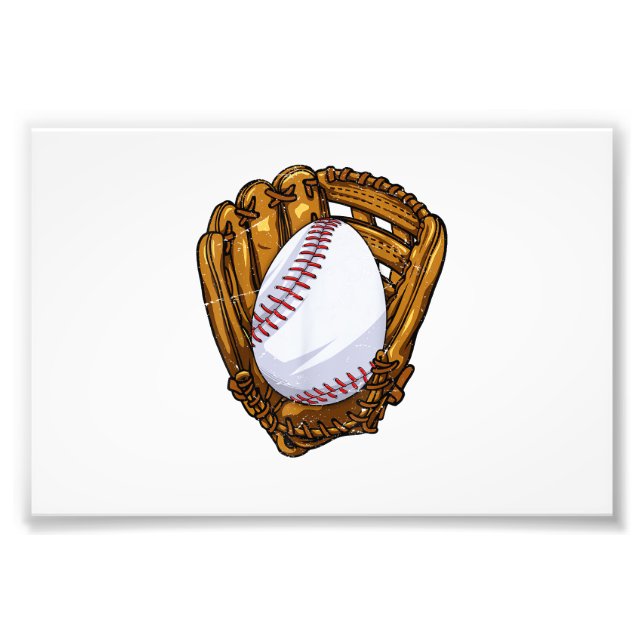 Funny Easter Egg Baseball Egg Hunting Easter Day M Fotodruck (Vorne)