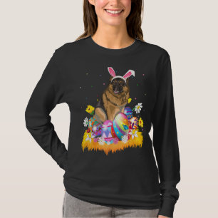 Funny Easter Egg Deutscher Schäferhund Dog Oster S T-Shirt
