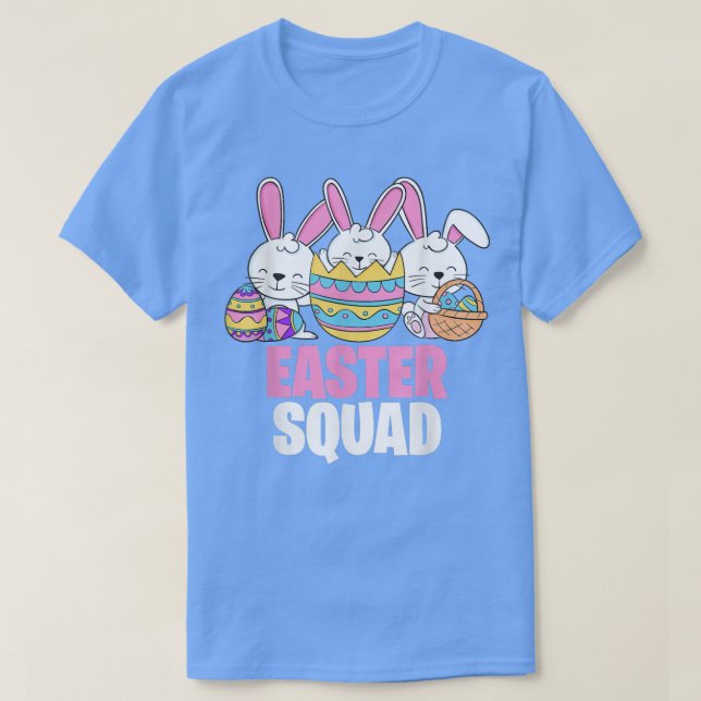 Funny Easter Squad Zitat, Ostersquad Happy Easte T-Shirt (Design vorne)