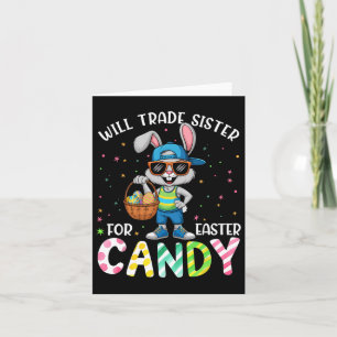 Funny Easter wird Handelsminister für Candy Kids B Karte