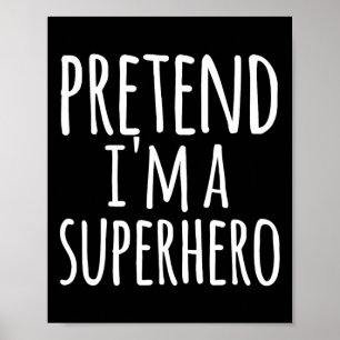 Funny Easy Lazy Halloween, so als wäre ich ein Sup Poster