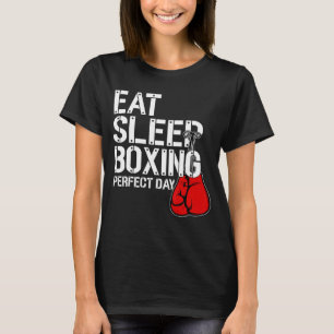 Funny Eat. Schlaf. Wiederholen. Boxing Lover Perfe T-Shirt