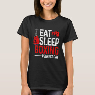 Funny Eat. Schlaf. Wiederholen. Boxing Lover Perfe T-Shirt