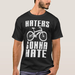 Funny EBike Design Haters Gonna Hate Electric T-Shirt