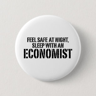 Funny Economist Button