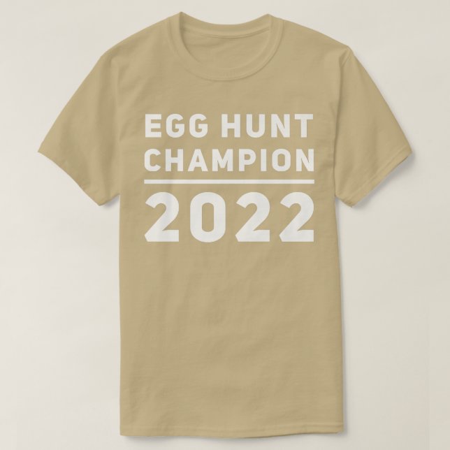 Funny Egg Hunt Champion 2022 New Dad Pregnancy Rev T-Shirt (Design vorne)