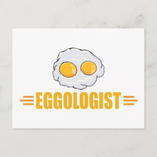 Funny Egg Lover's Postkarte