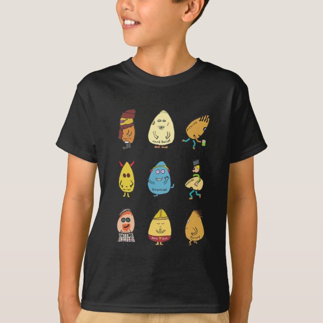 Funny Egg Puns T-Shirt (Vorderseite)