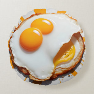 Funny egg rundes kissen