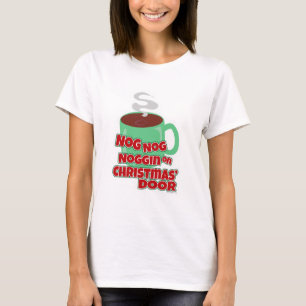 Funny Eggnog Liebe Niedliches Weihnachtsgetränk T-Shirt