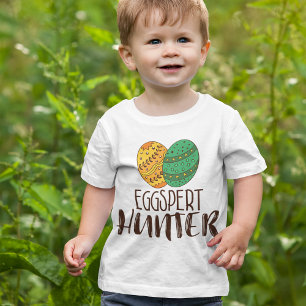 Funny Eggspert Hunter Oster Pub Sprichwort Humorvo Baby T-shirt