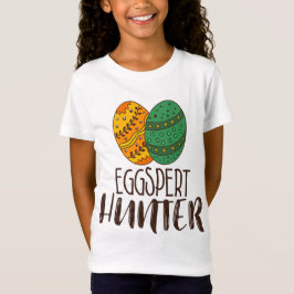 Funny Eggspert Hunter Osterfest Zitat Humorvoll T-Shirt