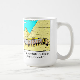 Funny Egyptian Pyramid Tasse