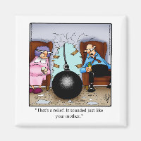 Funny Ehe Spaß Magnet für ihn