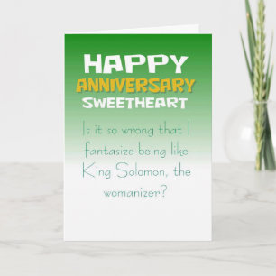 Funny Ehefrau Geburtstagswunsch Karte